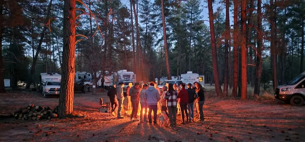 camp fire